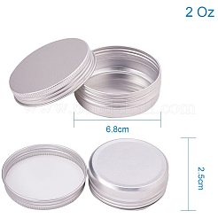 Lattine di alluminio rotonde da 60 ml&nbsp;CON-PH0001-06C