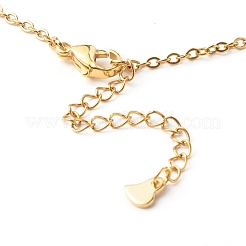 Collier à maillons en acier inoxydable 304&nbsp;NJEW-JN03590