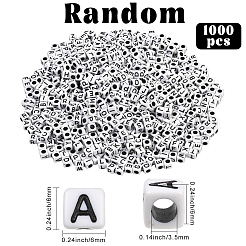 Cuentas acrílicas opacas 1000pcs&nbsp;MACR-SC0002-43C