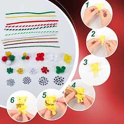 Weihnachtsthema DIY Puppenbausätze&nbsp;DIY-GA0008-33