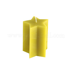 Moules à bougies étoiles en plastique bricolage&nbsp;CAND-PW0001-040