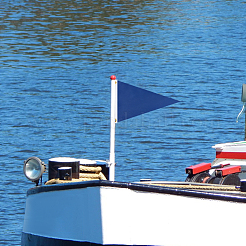 Bandiera di segnalazione marina in poliestere&nbsp;AJEW-WH0485-77B