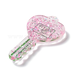 Pendente in acrilico con polvere glitterata&nbsp;X1-OACR-H035-01G
