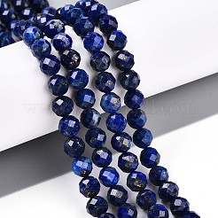 Filo di Perle lapis lazuli naturali &nbsp;G-S345-6mm-24
