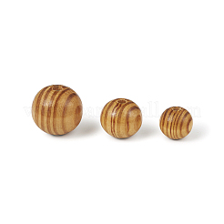 Perle di legno naturale rotonde&nbsp;WOOD-CD0001-01