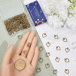 100pcs breloques en alliage de style tibétain&nbsp;FIND-SC0012-39AB