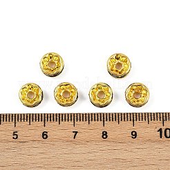 Messing Strass Zwischen perlen&nbsp;RB-A014-Z8mm-02G-NF