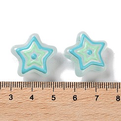 Brins de perles de verre imitation jade&nbsp;GLAA-L047-05B