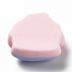 Cabochons décodés en résine opaque sur le thème du cochon&nbsp;RESI-I057-A04