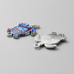 Dijes de conector de esmalte de aleación de zinc&nbsp;FIND-WH0136-19E