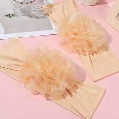 Blumen-Polyester-Stretch-Stuhlschärpen und Schleifen&nbsp;FIND-WH20030-05A