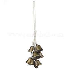 Eisen Glocke Anhänger Dekorationen&nbsp;HJEW-JM02177