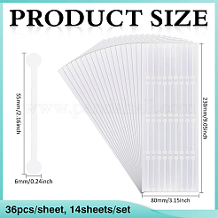 PVC selbstklebende Aufkleber&nbsp;STIC-WH0003-60D