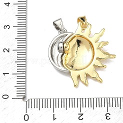 Messing Anhänger & Charms&nbsp;KK-A293-23G