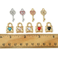 12 pz 5 stili ciondoli di strass in lega&nbsp;FIND-FS0002-08
