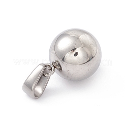 Pendentifs en acier inoxydable 201 anti-ternissement&nbsp;STAS-G284-13A-P