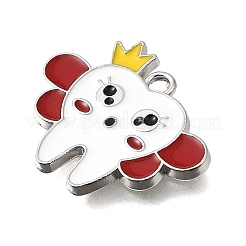 Pendentifs d'émail en alliage&nbsp;FIND-E049-08B-P