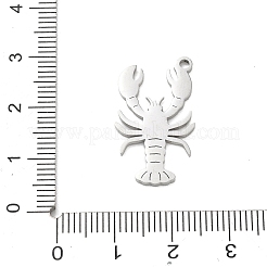 Pendentifs en acier inoxydable 304&nbsp;SA-CBAAC28-10P