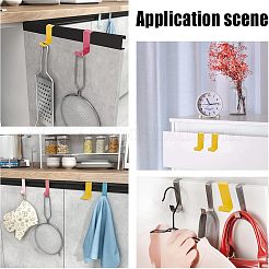 10 crochet de porte en alliage bicolore&nbsp;AJEW-NB0002-17