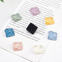 Cabochons en résine opaque accessoires pour la fabrication de bijoux&nbsp;RESI-CA0001-10