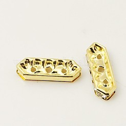Messing Strass Brückenabstandshalter&nbsp;RB-RSB022-M-NF