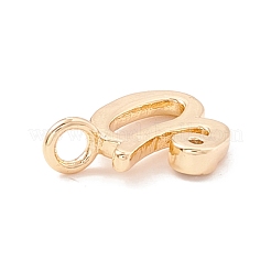 Ciondoli in ottone zirconi chiari micro pavé&nbsp;KK-A158-01G