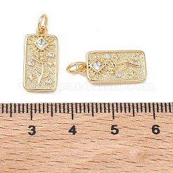 Colgantes de latón con circonitas cúbicas transparentes de Shegrace para el Día de San Valentín&nbsp;XGRQ3K868-551G
