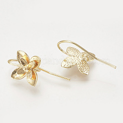 Fornituras de aretes de latón&nbsp;KK-T027-116G