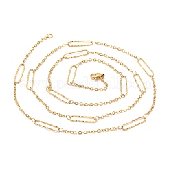 Ionenplattierung (IP) 304 Edelstahl Halsketten&nbsp;STAS-D084-30G