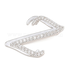 Messing micro pave klare zirkonia anhänger&nbsp;CU-CBA8481-01P-Z
