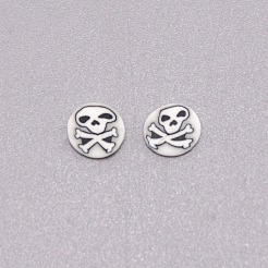 Handgemachte Polymer Clay Scheiben-Cabochons&nbsp;MRMJ-WH0073-52B