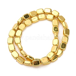 Chapelets de perles en verre électroplaqué&nbsp;EGLA-H109-09
