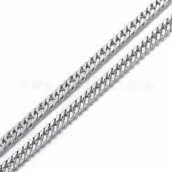 Collane a catena in acciaio inossidabile 304 anti-ossidazione&nbsp;NJEW-P147-03P