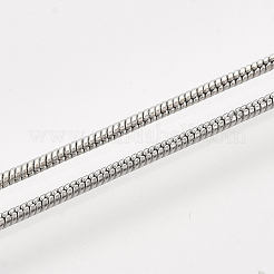 Ottone serpente intorno making collana a catena&nbsp;MAK-T006-11B-P