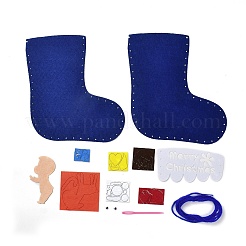 Weihnachtssocken-Sets aus Vliesstoff zum Selbermachen&nbsp;DIY-Q031-02H