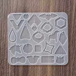 Stampi in silicone fai da te per orecchini geometrici&nbsp;DIY-Q033-05D