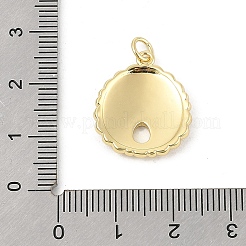 Messing Anhänger & Charms&nbsp;KK-P300-18G-02