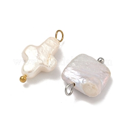 Kit di ciondoli con perle e conchiglie naturali&nbsp;SSHEL-XCP0001-14