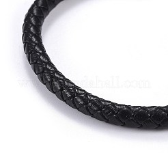 Geflochtene Lederbandarmbänder für Männer&nbsp;BJEW-JB04255-02