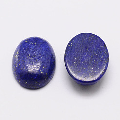 Gefärbt oval natürliche Lapislazuli Cabochon&nbsp;X-G-K020-18x13mm-02