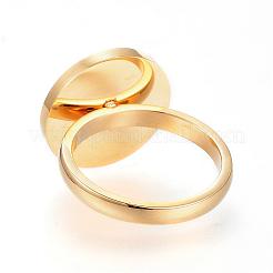 Anelli in acciaio inossidabile 304&nbsp;RJEW-G081-48G-16mm