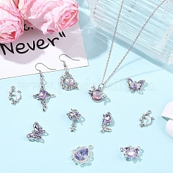 9 pendentif en alliage de résine de 9 styles&nbsp;FIND-YW0012-23