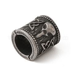 304 Edelstahlperlen&nbsp;STAS-F363-06B-AS