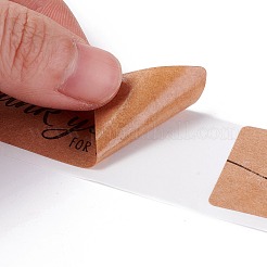 Rechteck danken Ihnen Themenpapieraufkleber&nbsp;DIY-B041-33A