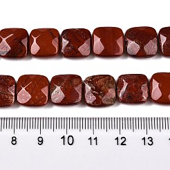 Natürliche rote Jaspis Perlen Stränge&nbsp;G-T138-161