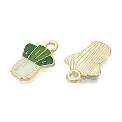 Pendentifs d'émail en alliage&nbsp;ENAM-Q003-12G