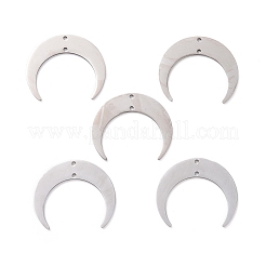 201 breloques à maillons en acier inoxydable à 2 boucle&nbsp;STAS-N090-LA039-P