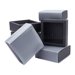 Faltbare kreative Kraftpapierbox&nbsp;CON-WH0073-93