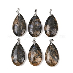 Natur Labradorit Anhänger&nbsp;G-D084-01P-B07