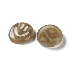 Cabochons aus Harz-Emaille&nbsp;LS-CRES-S371-01